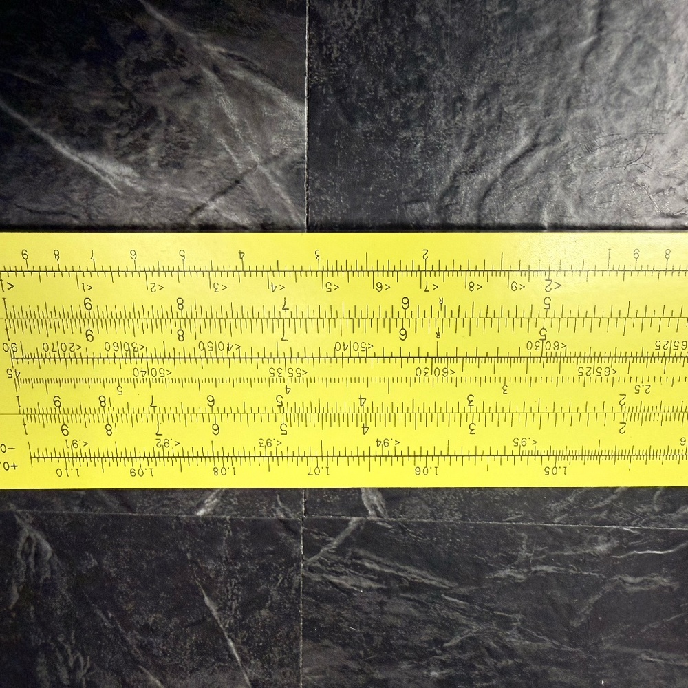 PICKETT Synchro-Scale Model N800-ES Slide Rule w/Case - Picture 6 of 16